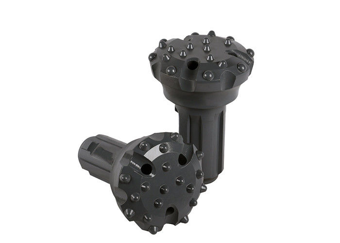 Black 500mm Dth Button Bits Quarry DTH Drilling Tools High Air Pressure